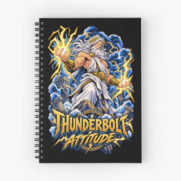 Item preview, Zeus Thunderbolt Attitude Greek God designed and sold by Gabriela Mihai.