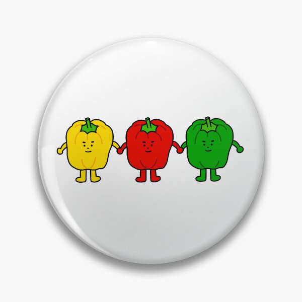 Item preview, three Bell peppers designed and sold by superbaechoo.