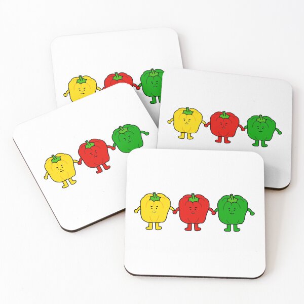 Item preview, three Bell peppers designed and sold by superbaechoo.