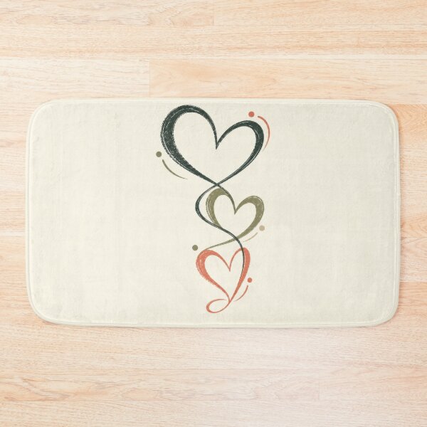 Item preview, Simple line and color hearts designed and sold by anytka.