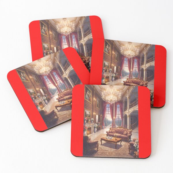 Item preview, vintage living room (no border) designed and sold by Crimsonmerchant.