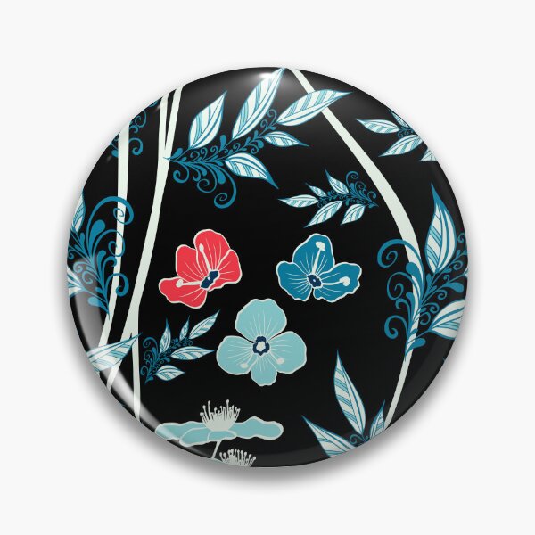 Item preview, Botanical Wildflowers and Leaves Pattern  designed and sold by Jeallan Designs.