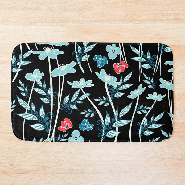 Item preview, Botanical Wildflowers and Leaves Pattern  designed and sold by Jeallan Designs.