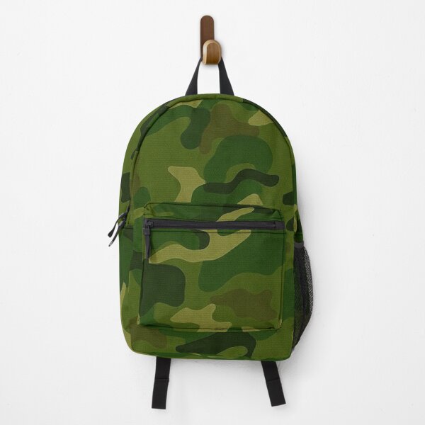 Item preview, Vibrant Classic Woodland Military Camouflage Pattern designed and sold by IntelliMindDesigns.