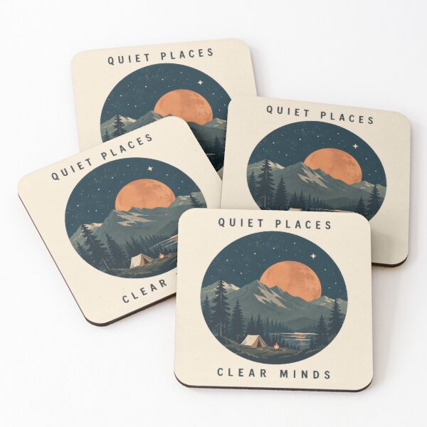 Item preview, Quiet places lead to clear minds designed and sold by anytka.