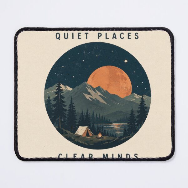 Item preview, Quiet places lead to clear minds designed and sold by anytka.