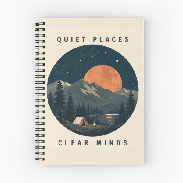Item preview, Quiet places lead to clear minds designed and sold by anytka.