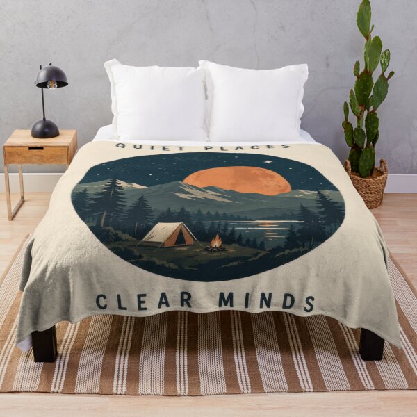 Item preview, Quiet places lead to clear minds designed and sold by anytka.
