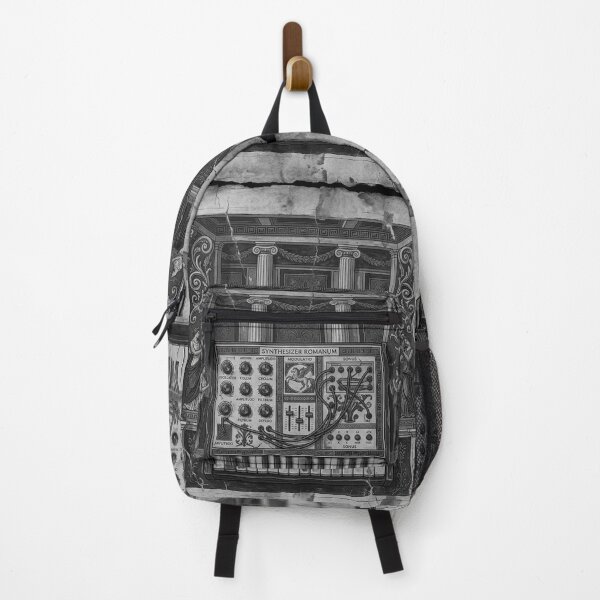 Item preview, Monochrome Synthesizer Romanum - Dark Industrial Music Art designed and sold by codex antique.