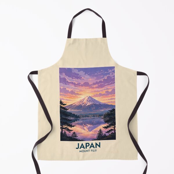 Item preview, Japan — Mount Fuji — A Magical Purple Sunset Over the Sacred Mountain designed and sold by DibujandoPorfa.