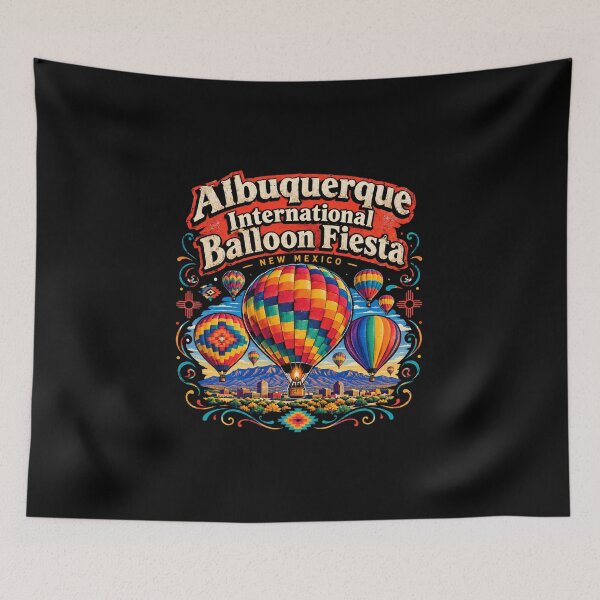 Item preview, Albuquerque International Balloon Fiesta New Mexico Hot Air Balloon Festival designed and sold by Ikochane.