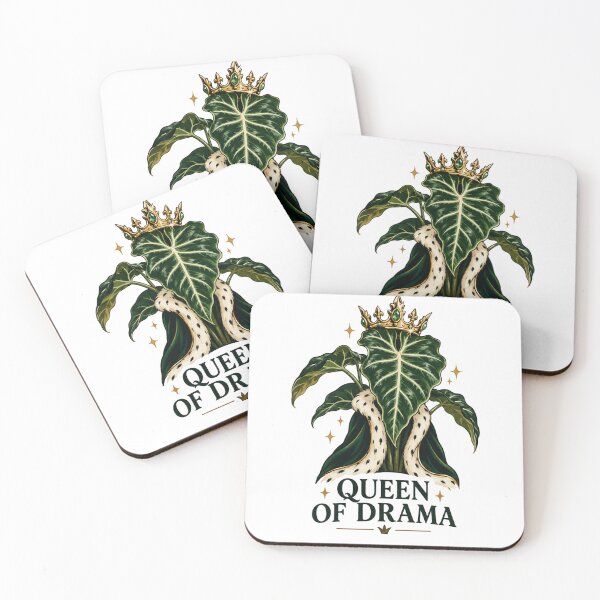 Item preview, Queen of Drama Funny Alocasia Plant Lover Gift designed and sold by Sycamorre.