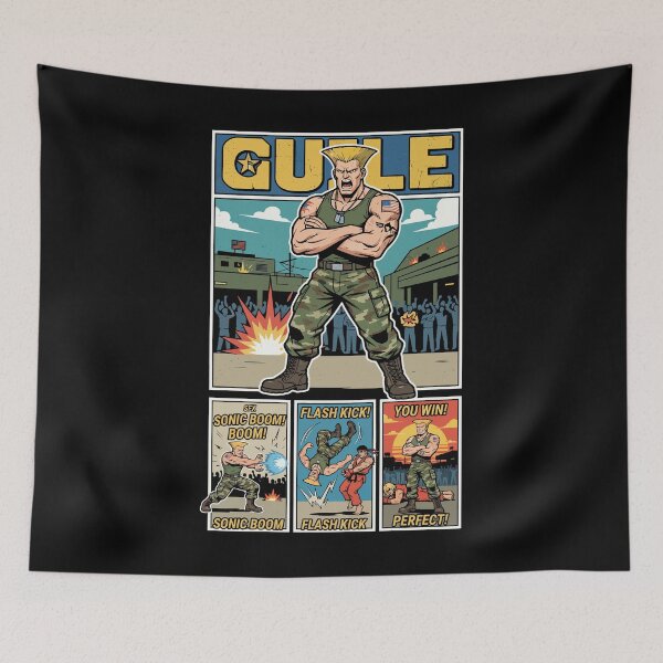 Item preview, Guile Sonic Boom Retro Arcade designed and sold by RatherCreative.