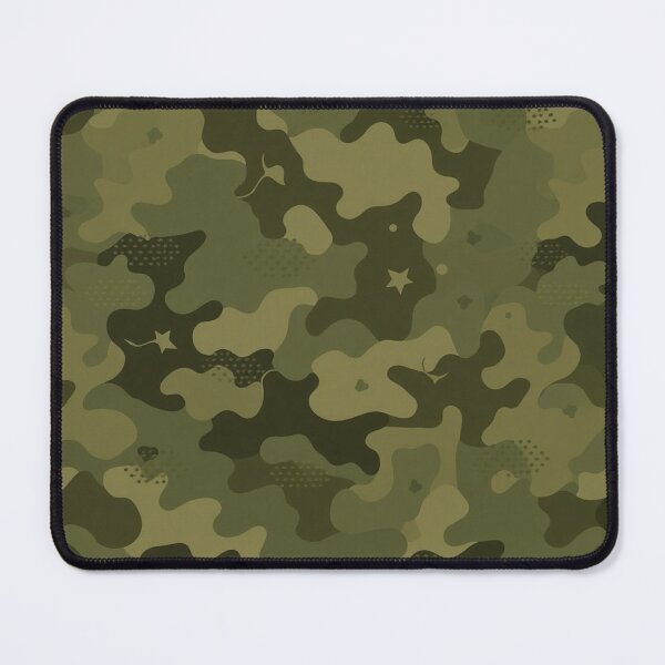 Item preview, Muted Moss Green Multicam Camouflage Pattern designed and sold by IntelliMindDesigns.