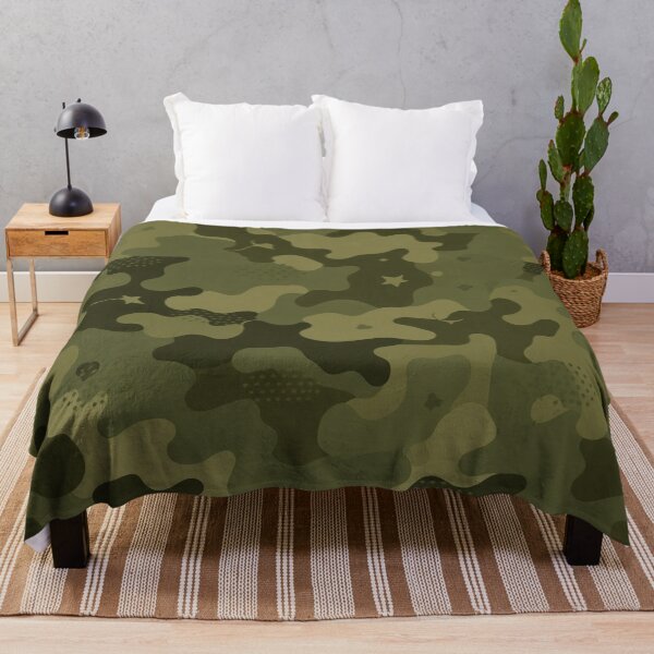 Item preview, Muted Moss Green Multicam Camouflage Pattern designed and sold by IntelliMindDesigns.