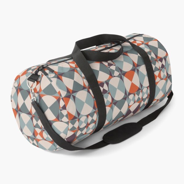 Item preview, Mix Geometric Circles - Orange teal burgundy & white designed and sold by pakanta.
