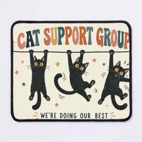 Item preview, Cat support group with hanging cats designed and sold by anytka.