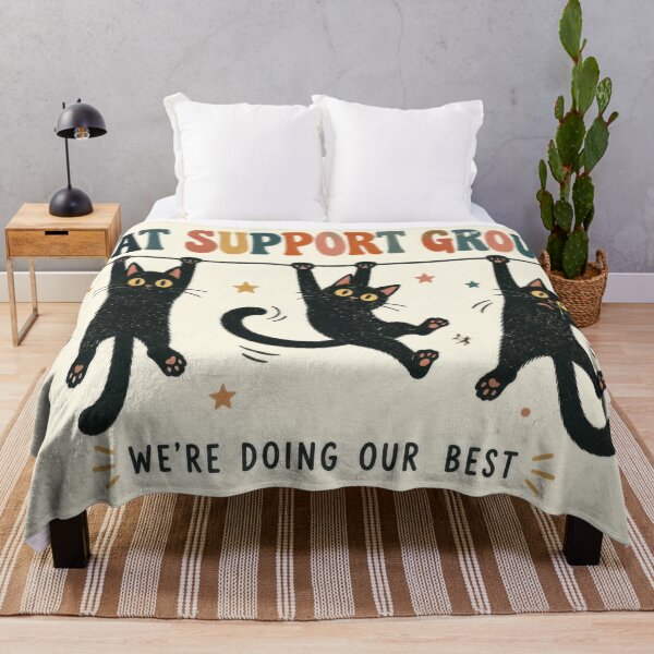 Item preview, Cat support group with hanging cats designed and sold by anytka.
