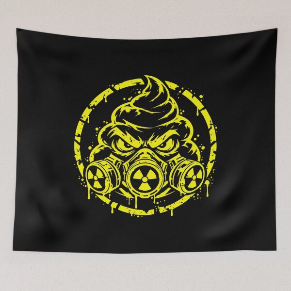 Item preview, Toxic Radiation Warning Punk Streetwear designed and sold by JonelCrafts.