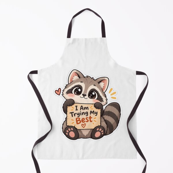 Item preview, Kawaii Cute I Am Trying My Best Positive  designed and sold by amineshop.