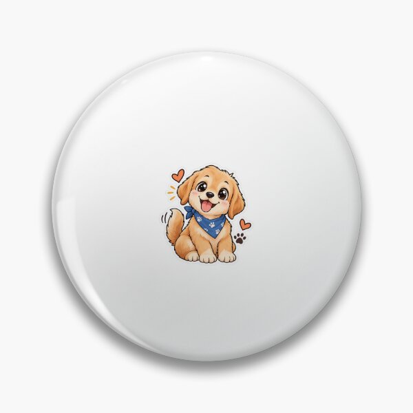 Item preview, Kawaii Cute Dog Lover Funny Puppy Sticker designed and sold by amineshop.