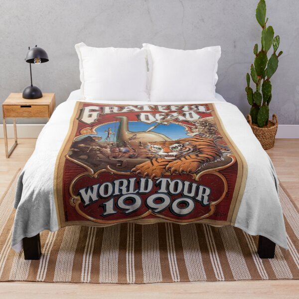 Item preview, Grateful Dead Original Custom Vintage Music Band Tee Unique Poster Wall Art designed and sold by Cool Robot Bro..