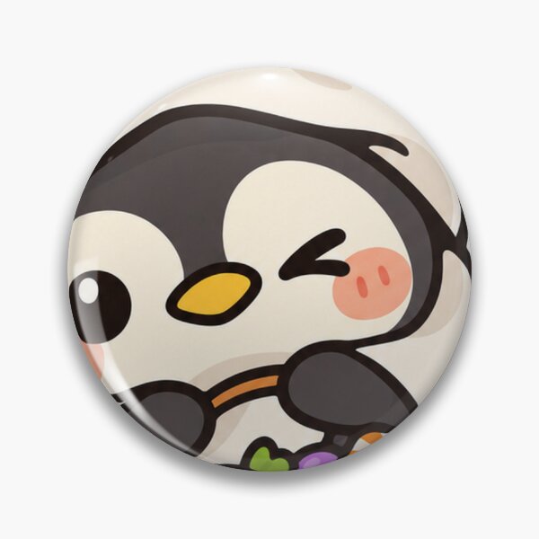 Item preview, Spooky Cute Penguin - Kawaii Ghost Halloween Sticker designed and sold by Deepali Pathe.