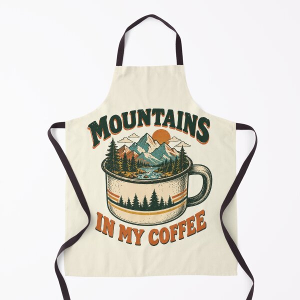 Item preview, Mountains in a coffee cup design designed and sold by anytka.