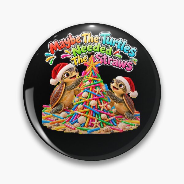 Item preview, Maybe The Turtles Needed The Straws Sarcastic Sea Turtle designed and sold by Crystal-Tree.