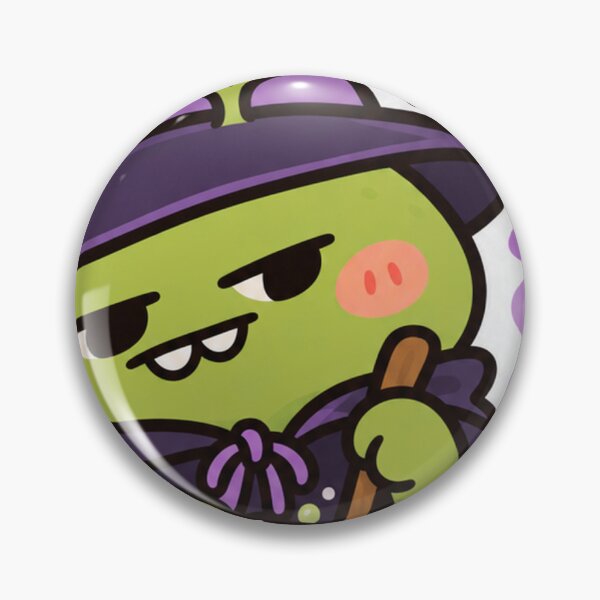 Item preview, Witchy Vibes - Cute Witch Potion Moon Phase Sticker designed and sold by Deepali Pathe.