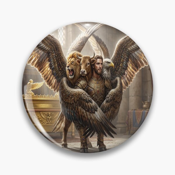 Item preview, A Biblically Accurate Cherub in Solomon's Temple designed and sold by Solomon-Ent-144.