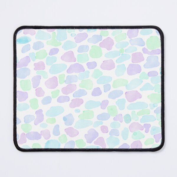 Item preview, Pastel Watercolor Pebble Pattern – Soft Lavender, Mint & Blue designed and sold by GemniShop.