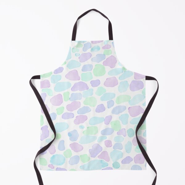 Item preview, Pastel Watercolor Pebble Pattern – Soft Lavender, Mint & Blue designed and sold by GemniShop.