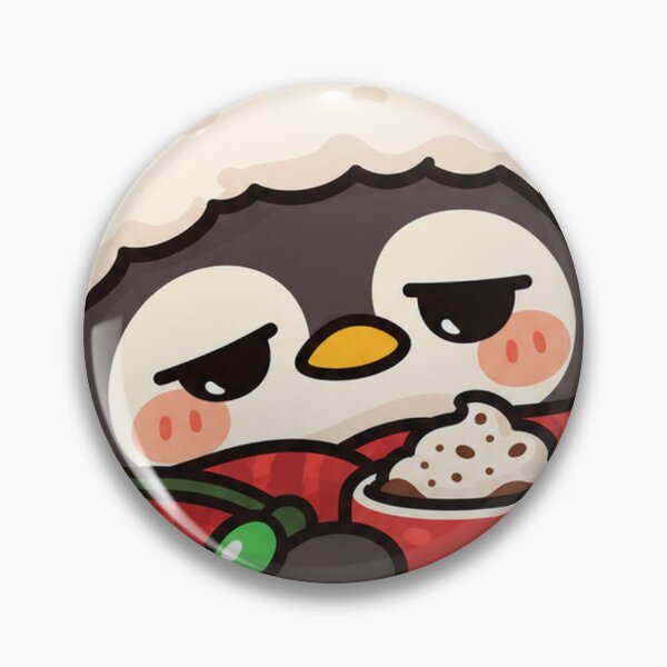Item preview, Merry and Tired - Funny Christmas Penguin Sticker designed and sold by Deepali Pathe.