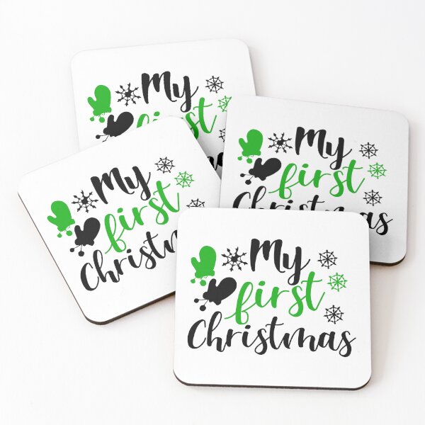 Item preview, My First Christmas Baby Quote Festive Holiday Vibes designed and sold by FuzionRaptor.