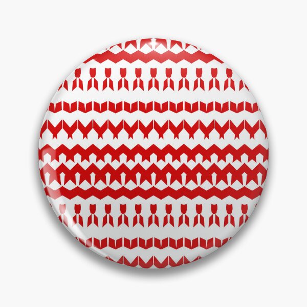 Item preview, Bold Red and White Geometric Chevron Seamless Pattern designed and sold by Manyart13031992.