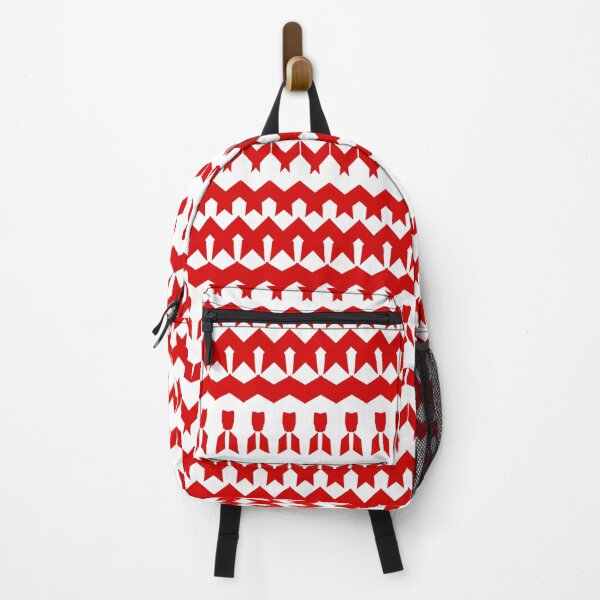 Item preview, Bold Red and White Geometric Chevron Seamless Pattern designed and sold by Manyart13031992.