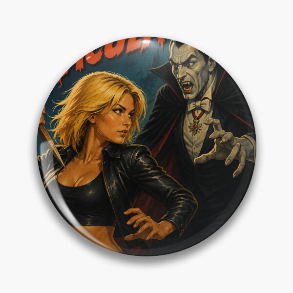 Item preview, Holly Vs Dracula designed and sold by Moviebuff91.
