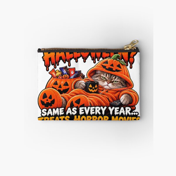 Item preview, My Plan For Halloween Funny Cat Pumpkin Costume T-Shirt Design designed and sold by KIDEnia.