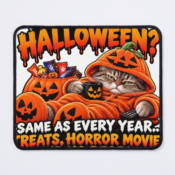 Item preview, My Plan For Halloween Funny Cat Pumpkin Costume T-Shirt Design designed and sold by KIDEnia.