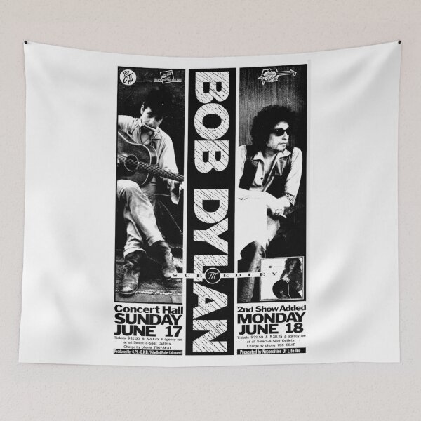Item preview, Bob Dylan Original Custom Vintage Music Band Tee Unique Poster Wall Art designed and sold by Cool Robot Bro..