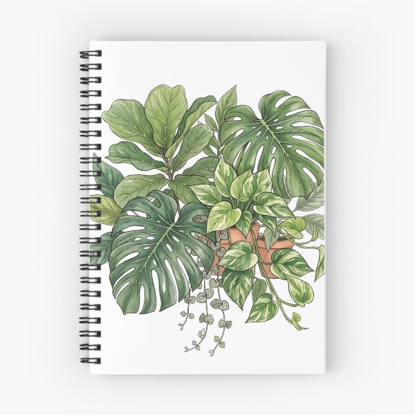 Item preview, Monstera and Pothos Houseplant Botanical Art designed and sold by mindshocker.