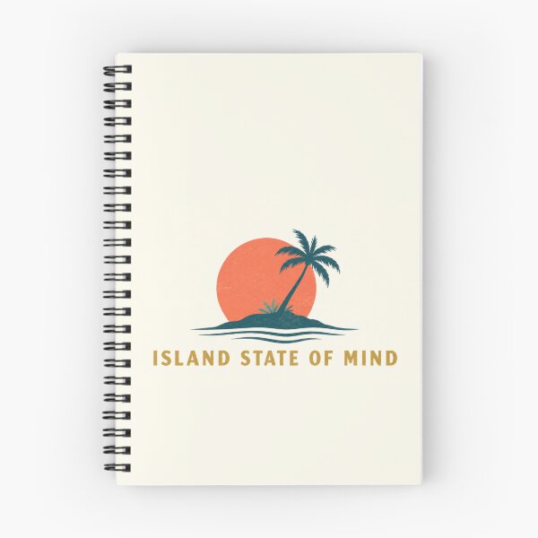 Item preview, Island state of mind with palm tree designed and sold by anytka.