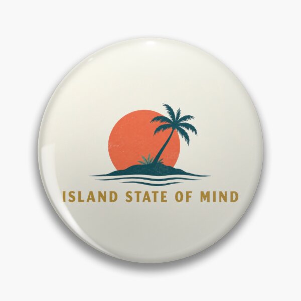 Item preview, Island state of mind with palm tree designed and sold by anytka.