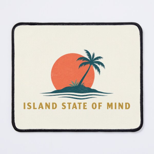 Item preview, Island state of mind with palm tree designed and sold by anytka.