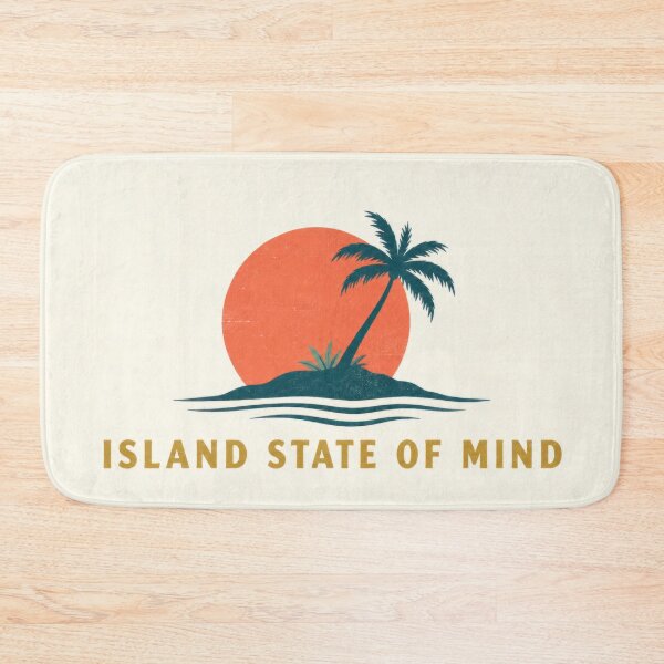 Item preview, Island state of mind with palm tree designed and sold by anytka.