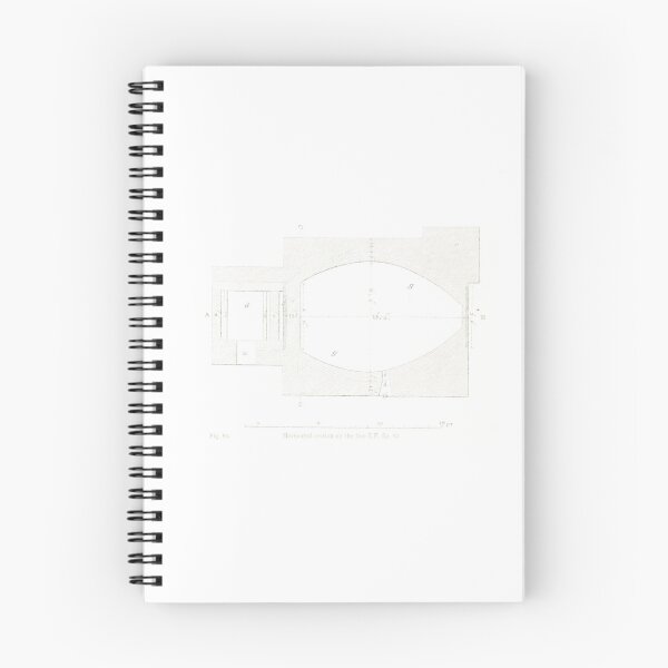 Item preview, Victorian Metallurgy Furnace Technical Drawing designed and sold by Antique Science Press.