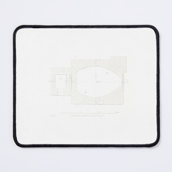 Item preview, Victorian Metallurgy Furnace Technical Drawing designed and sold by Antique Science Press.