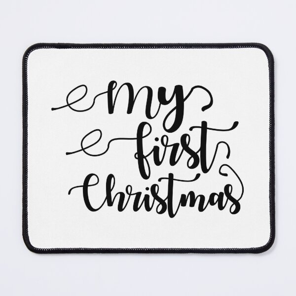 Item preview, My First Christmas Cute Baby Blessing Holiday Design designed and sold by FuzionRaptor.