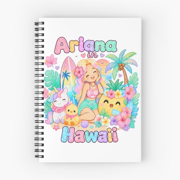 Item preview, Ariana Name Gift Kawaii Hawaii Pastel Fall designed and sold by TheChalkyFox.